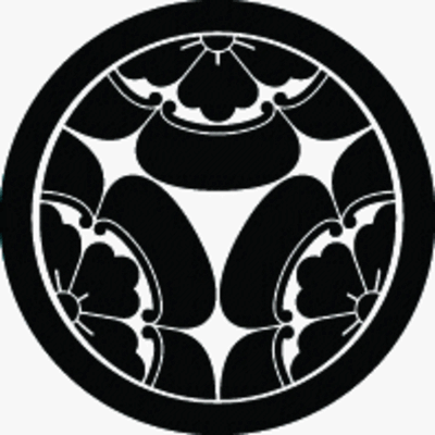 丸に三つ割り木瓜