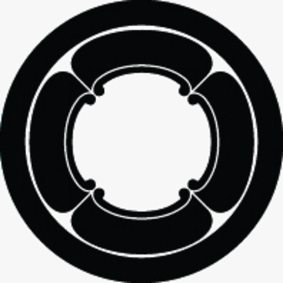 丸に花無し四方木瓜