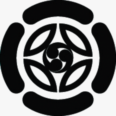 一重四方瓜に七宝に三つ巴