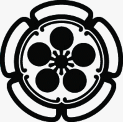 中陰五瓜に梅鉢