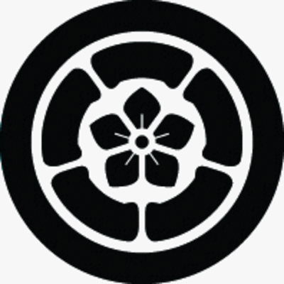 丸の内に一重五瓜に桔梗