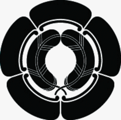 五瓜に抱き鷹の羽