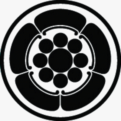 糸輪内に五瓜に九曜