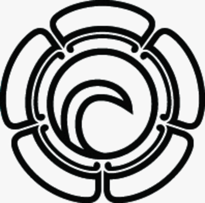 中陰五瓜に左一つ巴