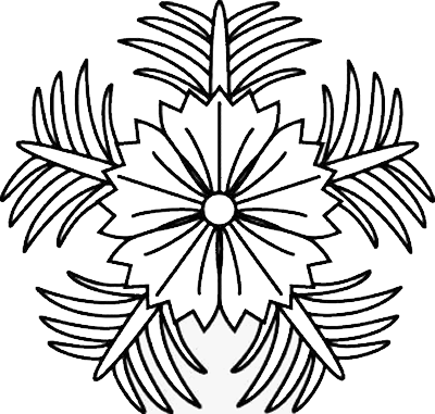 葉付き撫子（２）