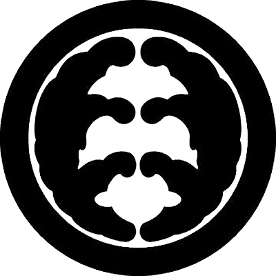 丸に三頭抱き浪（１）