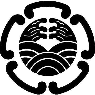 五つ鐶に青海抱き浪