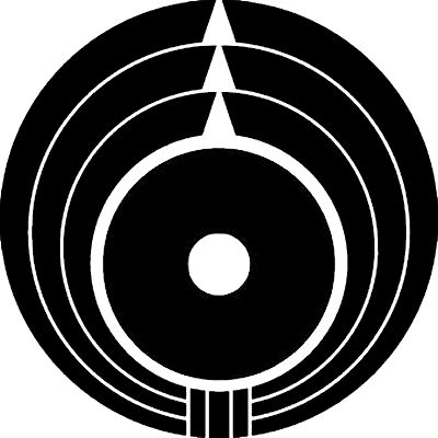 熨斗輪に蛇の目