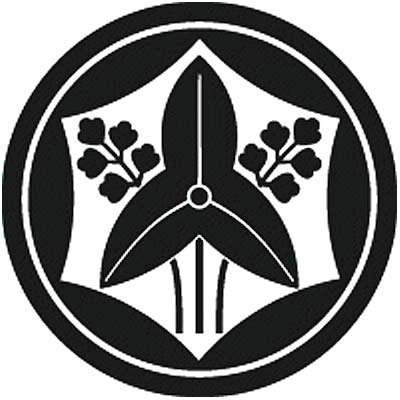 中輪内に地抜き反り六角に立ち沢瀉