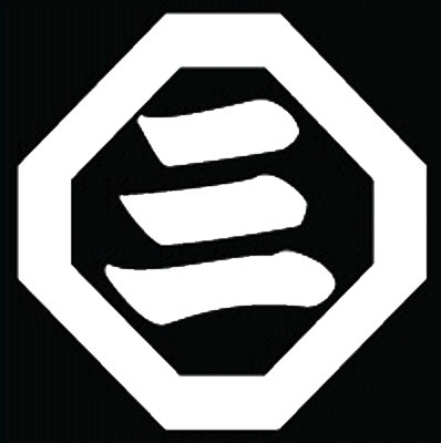 陰折敷に三の字