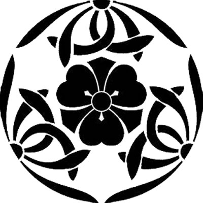 三つ蘭に剣片喰