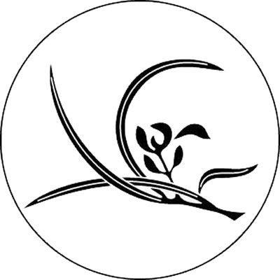 白餅内に折れ枝蘭