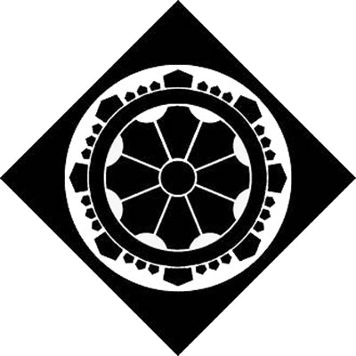 鉄砲角に三宅輪宝