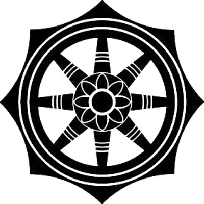 反り八角に八つ輪宝