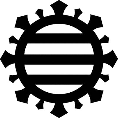 輪宝輪に三つ引き