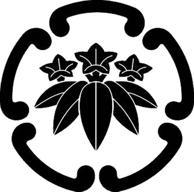 五つ鐶に笹竜胆