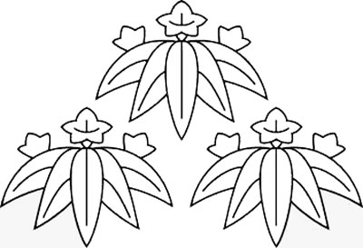 三つ盛り笹竜胆