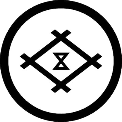 丸に井桁に中陰輪鼓