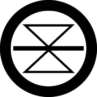 丸に中陰変わり輪鼓