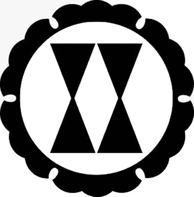 外雪輪に二つ輪鼓