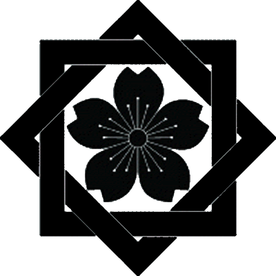 組み合い角に向こう山桜・組み合わせ角に向こう山桜