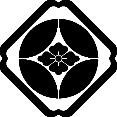 隅入り角に七宝に花菱