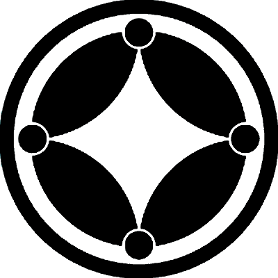 中輪に星付き七宝