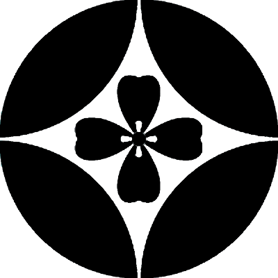 七宝に四つ片喰