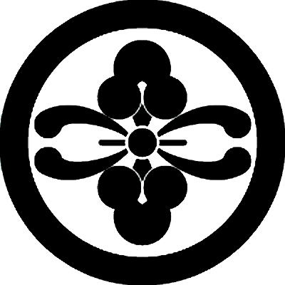 丸に二つ蔓洲浜