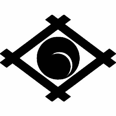 井桁に右一つ巴