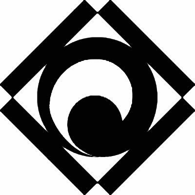 寄せ角に左一つ巴