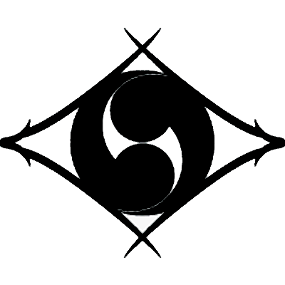 松葉菱に右二つ巴