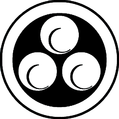 陰丸に三つ盛り一つ巴