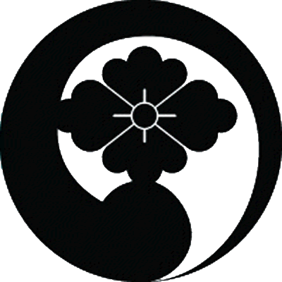 右一つ巴に花菱