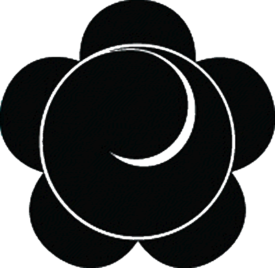 梅輪に左一つ巴