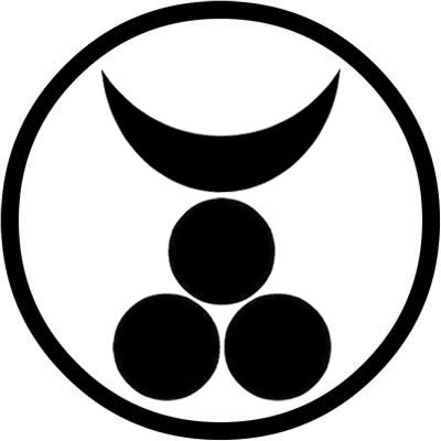 細輪に三日月に三つ星