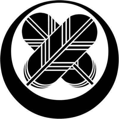 月輪に違い鷹の羽