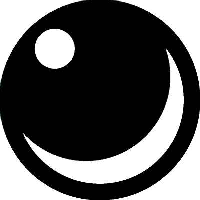 石持ち地抜き三日月に星