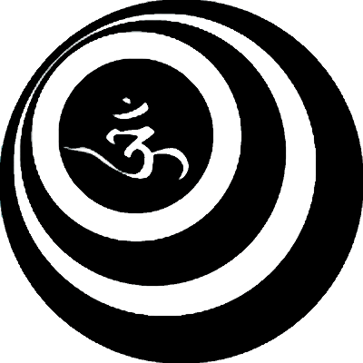 月星模様に梵字