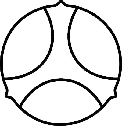 剣三つ輪違い（２）