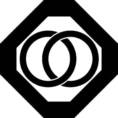 隅切り角に輪違い