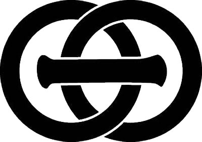 輪違いに重ね一文字