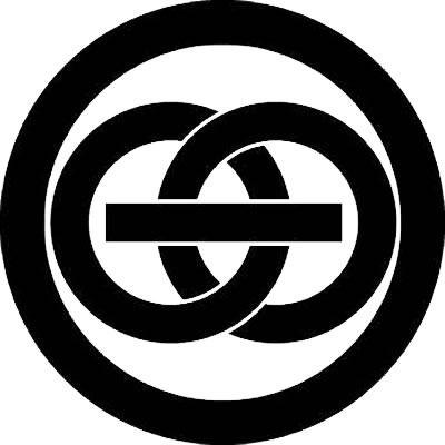 丸の内に輪違い重ね一文字