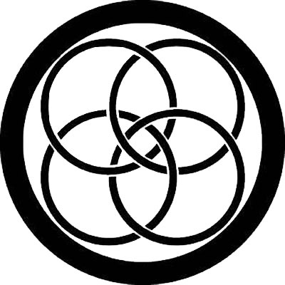 丸に四つ輪違い