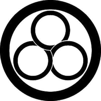 丸に捻じ三つ輪