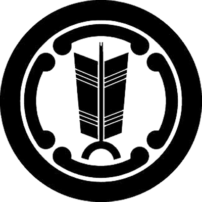 丸の内に四つ鐶に一つ矢