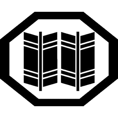 垂れ隅切り角に並び矢