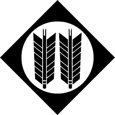 鉄砲角に並び矢