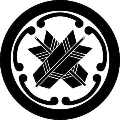 丸の内に五つ鐶に違い矢