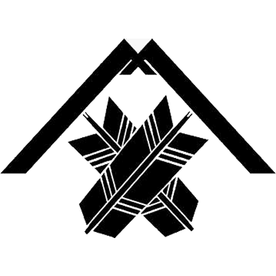 入り山形に違い矢